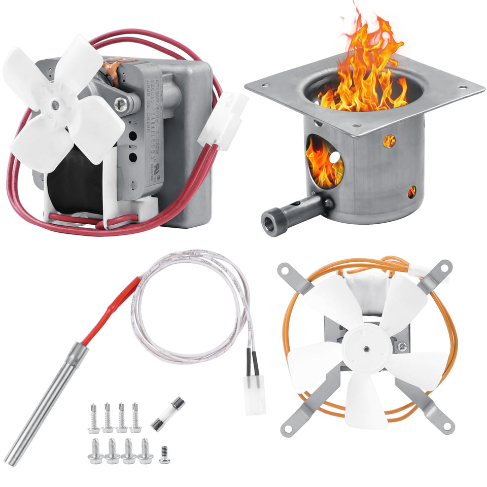 COMVIEE 2.0RPM auger motor for smoother pellet feeding and stable temperatures.