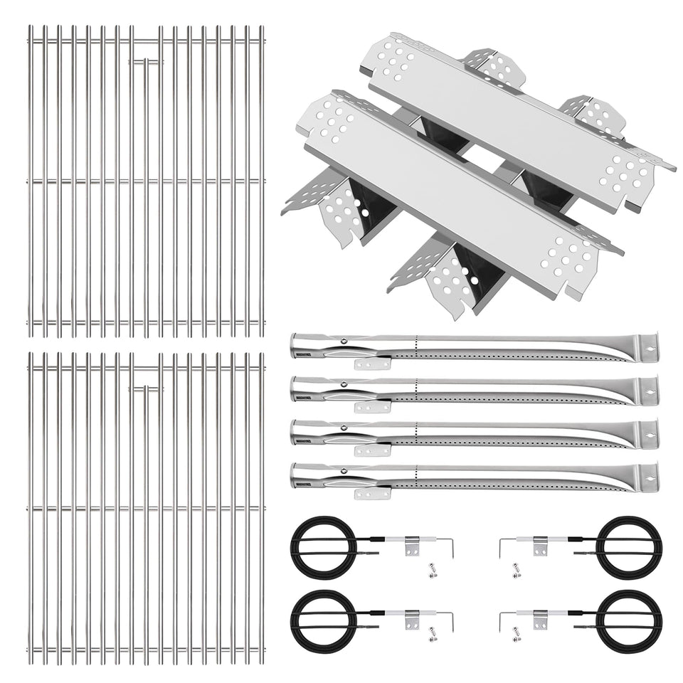 FlameDuty stainless cooking grate 2-pack delivering even heat for precise grilling