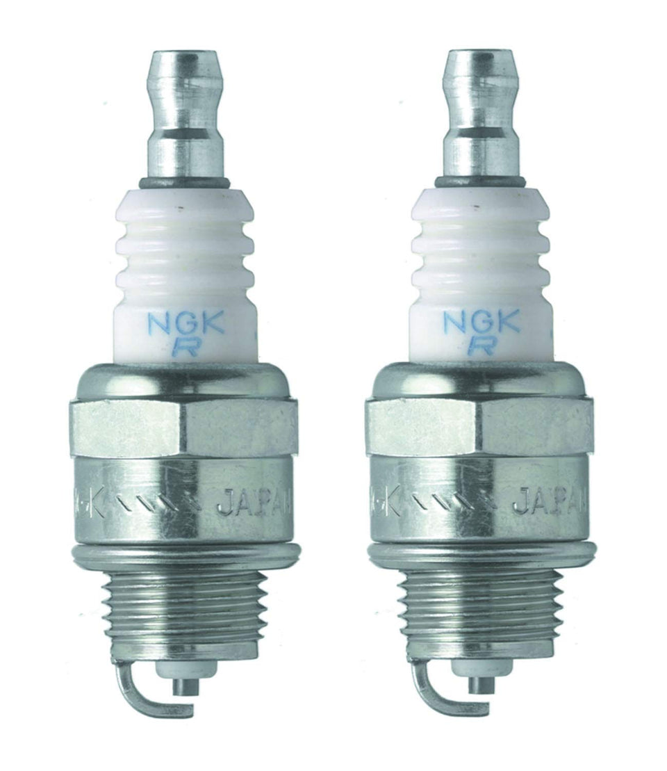 N2 NGK BPMR6A spark plug close-up for reliable ignition in Kawasaki engines