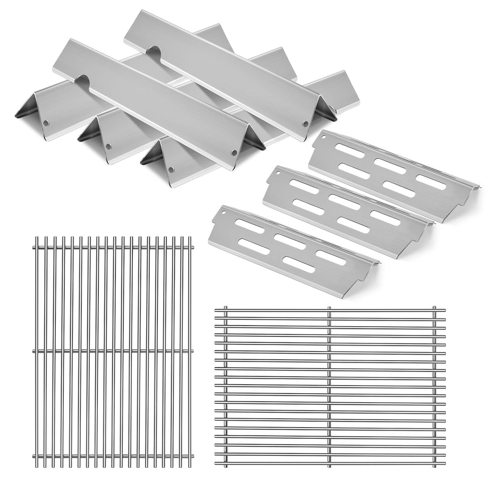 OTAMECE stainless steel grill grates 2-pack offer even heat across your Weber Genesis II