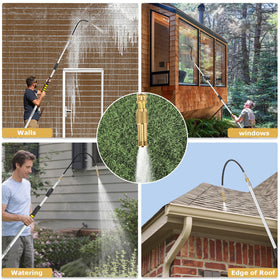 POOPLE hose copper attachment included for a secure, leak-resistant connection.