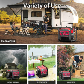 PowerSmart CO-sensor indicator highlights safety features for home or camp.