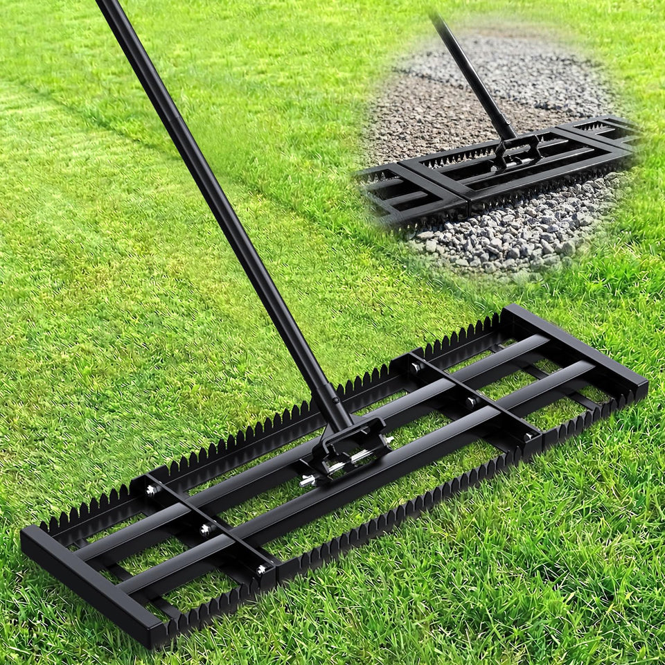 Roylvan lawn leveling rake base plate 32x10 for precise soil leveling