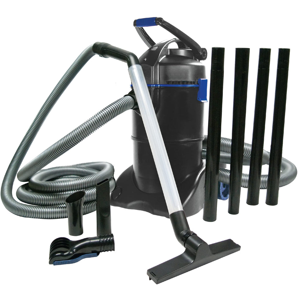 The Pond Guy ClearVac unit shown for nonstop pond cleaning with powerful vacuum