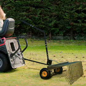 YITAMOTOR dethatcher ideal for leaves and pine needles